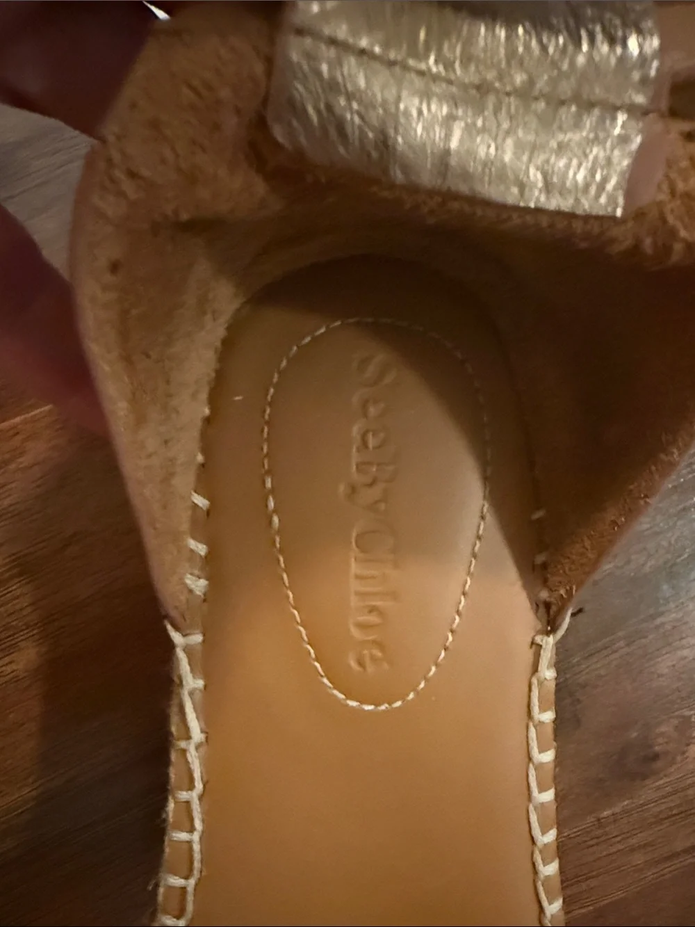 See By Chloe chic metallic